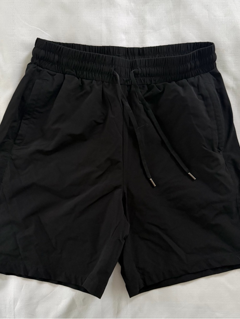 Mens black athletic shorts size small